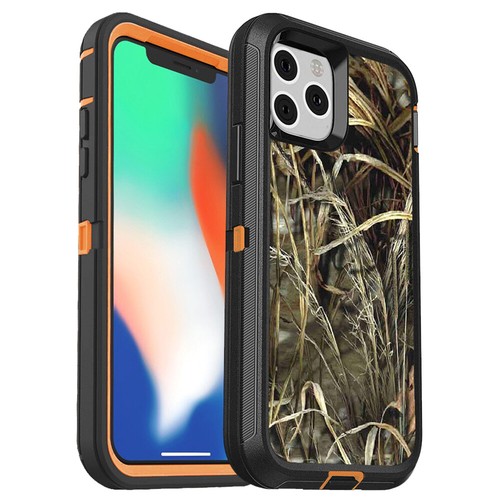 iPhone 11 Pro Max Camo Defender Case Cover + Belt Clip + Screen Protector Glass - Picture 20 of 50