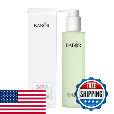 Babor Gel Tonic Cleanser For Oily And Blemished Skin Cleansing Gel And Toner In