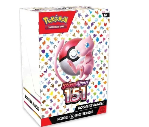 Pokemon TCG Scarlet & Violet 151 Booster Bundle Sealed New (6 packs) avilable uk - Picture 1 of 1