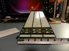 Vintage Tiffany Style Mission Stained Slag Glass Lamp Shade Square Pyramid