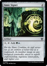 1x Simic Signet - Commander: Murders at Karlov Manor - NM  -  MTG