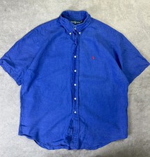 Camicia Vintage Ralph Lauren (XL) Uomo Casual Cotone