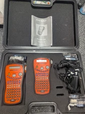 Dymo Rhino Pro 3000 Thermal Label Maker Lot of 2 TESTED