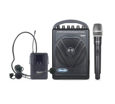 Hisonic HS120B Rechargeable Portable PA Public Address System with Built-...