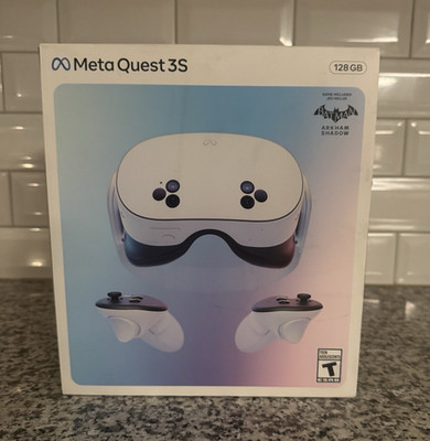 Meta Meta Quest 3S 128GB Batman Arkham Shadow VR Headset White