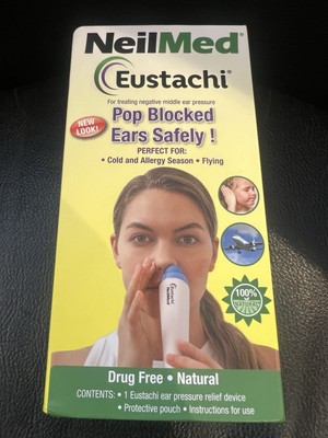 NeilMed Eustachi-Eustachian Tube Exercise-Pop Blocked Ears Safely Sealed