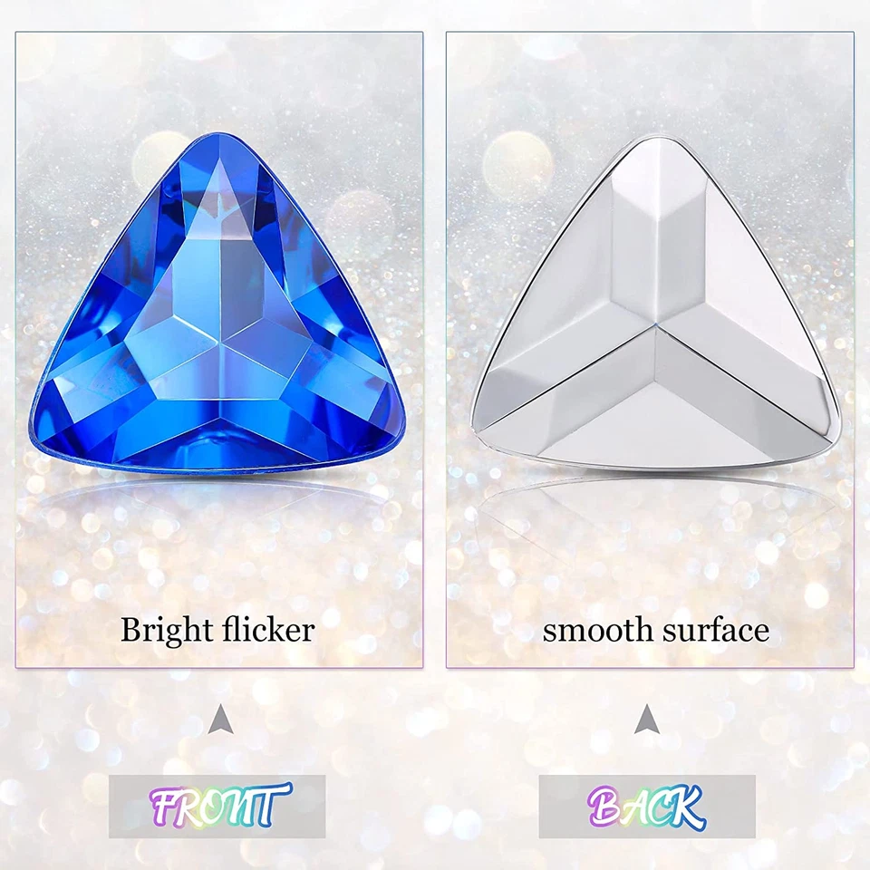 100 Pieces Multicolor Fake Acrylic Toy Gems for Pirate Party Decorations - Image 3 of 4