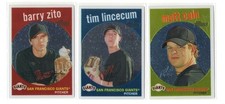 2008 Topps Heritage Chrome (1-100) - SAN FRANCISCO GIANTS Team Set
