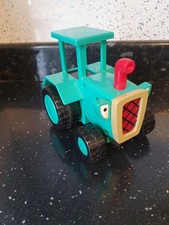 BOB THE BUILDER TRAVIS TRACTOR PUSH ALONG FRICTION POWERED #2
