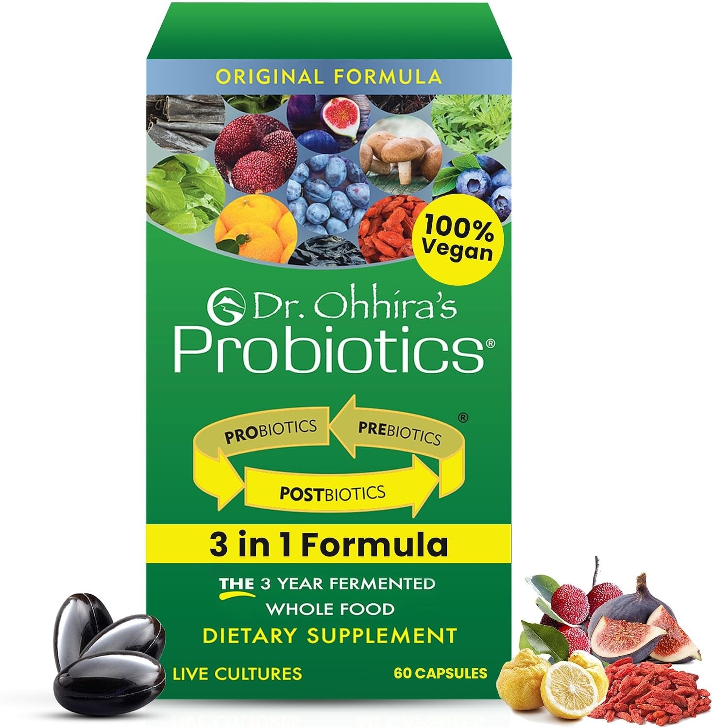 Dr. Ohhira's, Probiotics, Original Formula, 60 Capsules UK SELLER - Image 2