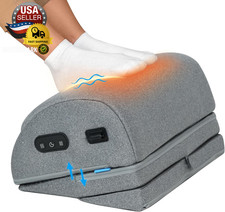 Foot Rest under Desk at Work with Heat,Vibration,Foot Heater Foot Warmer,3 Heigh