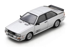 Audi Quattro 1984 Silver 1:43 Diecast Model Car by Schuco 450923500