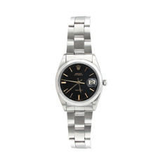 Rolex Precision Date ref. 6694 - Black Dial with Golden Indexes- Oyster Bracelet