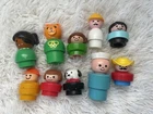 Fisher Price Little People Big Chunky Jumbo Figures Lot of 10 Vintage