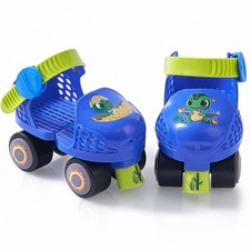 Kids Roller Skates for Girls and Boys Age 2-4 Years Old,Adjustable Quad Toddl...