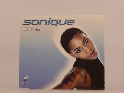 SONIQUE SKY (L28) 3 Track CD Single including Picture Sleeve SERIOUS RECORDS