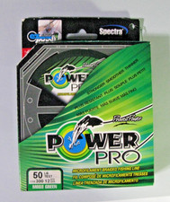 ONE (1) Bobina POWER PRO, Linea Microfilamento Intrecciato, 300yd 50lb (85%? rimanenti)