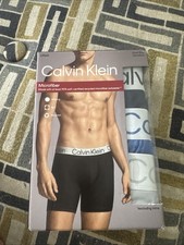Calvin Klein Boxer Brief Size Large 3 Pack Microfiber