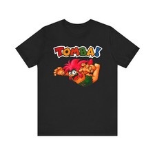 Tomba! PS1 2000s Cover Art Retro Style Unisex Short Sleeve Tee T-Shirt