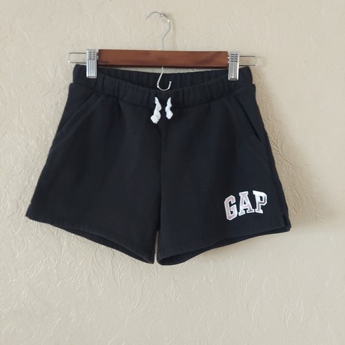 GAP Kids Girls Black Sweat Shorts Sz XL/12