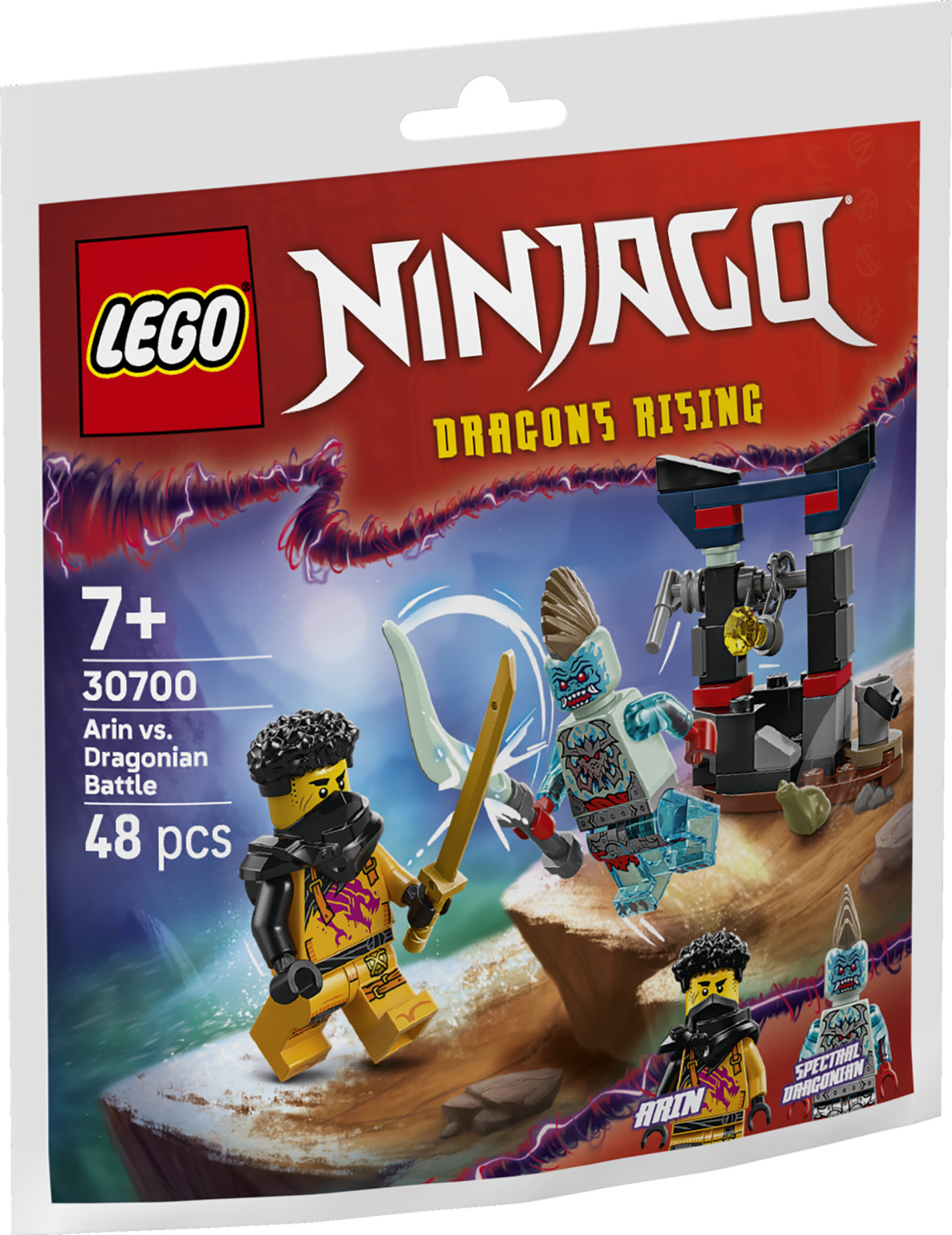 Lego Arins Duell Mit Dem Drachenmenschen (30700, Ninjago) - Bild 10
