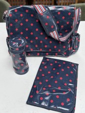 Lovely Cath Kidston Changing Bag With Changing Mat And Bottle Holder