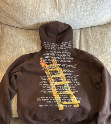 Travis Scott Highest In The Room Cactus Jack Pullover Brown Hoodie