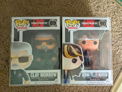 Funko Pop! Television Sons of Anarchy Clay #89 & Gemma #90