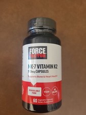 Force Factor Mk-7 Vitamin K-2 100mcg Capsules 60 Veg Capsules