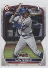 2023 Bowman Draft Sabin Ceballos #BD-110 18vd