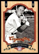 Red Schoendienst 2012 Panini Cooperstown #144 Cardinals MLB READ FREE SHIPPING