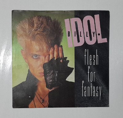 Billy Idol Flesh for Fantasy Blue Highway 7'' Vinyl Chrysalis Germany 1984