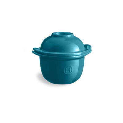 Ei-Nest-Form blau, Mini-Auflaufform 'the egg' Emile Henry
