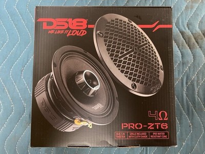 DS18 PRO-ZT6 225RMS 2-Way Midrange with Built-in Bullet Tweeter DS18 PRO-ZT6 225RMS 2-Way Midrange with Built-in Bullet Tweeter