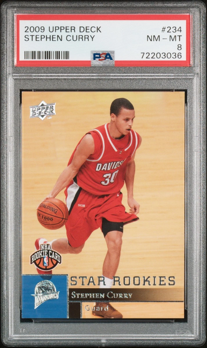 Upper Deck Stephen Curry Sports Trading Card Singles Rookie