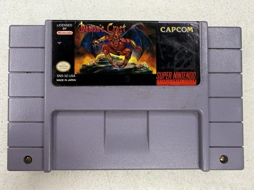 Demon’s Crest 🔥 SNES (Super Nintendo Entertainment System) Loose Cartridge Only