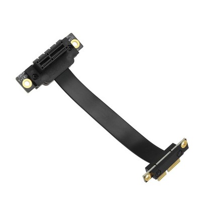PCIE Verlängerungskabel Dual 90 Grad High Speed PCI Express 3.0 Stecker auf