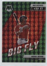 2022 Panini Mosaic Big Fly Green Mosaic Prizm Rafael Devers #BF-3 04br