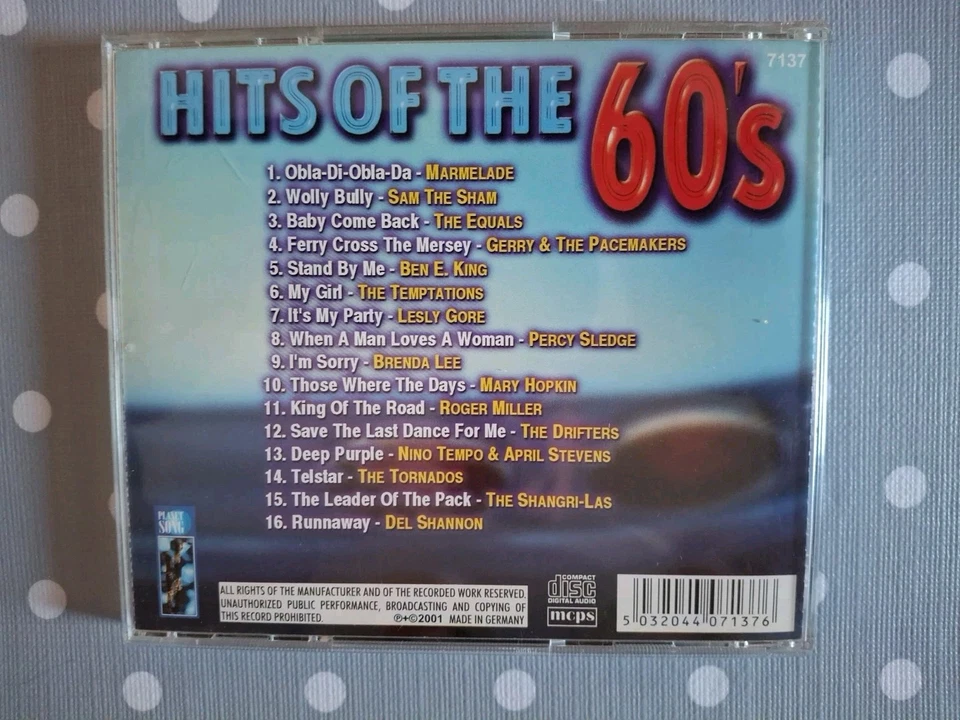 Hits Of The 60's - Bild 2 von 2