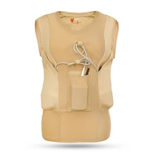 LVAD HeartMate 2 & 3 Tank Top For Women LVAD Clothing Sleeveless Tank Top Beige