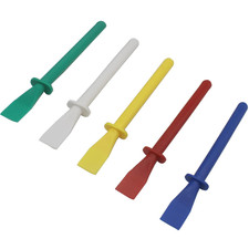 35Pcs Glue Spreaders and Smear Sticks - Plastic Applicator Colored Scrapers for