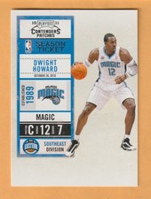 Dwight Howard Orlando Magic 2010-11 Playoff Contenders Patches #95