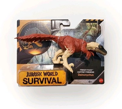 Jurassic World Survival Frenzy Pack Deinonychus Dinosaur Figure JKL61  