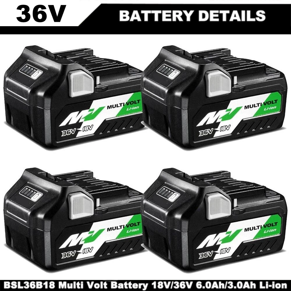 2x for Metabo BSL36A18 MultiVolt Lithium Batteries 18V 36V Battery NEW