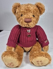 FAO Schwarz Teddy Bear in 1862 Sweater with bear buttons dated 2014