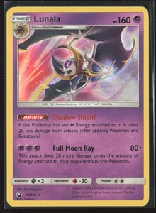 Lunala 70/168 Holo Rare Celestial Storm