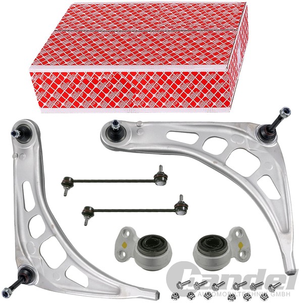 Febi Querlenker+Koppelstange Vorderachse Passend FüR BMW 3Er E46 Z4 E85-image
