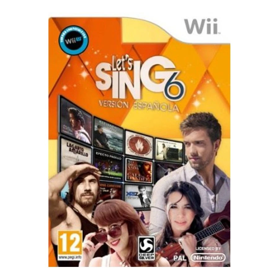 Lets Sing 6 Version Española Wii (SP) [PO28856]