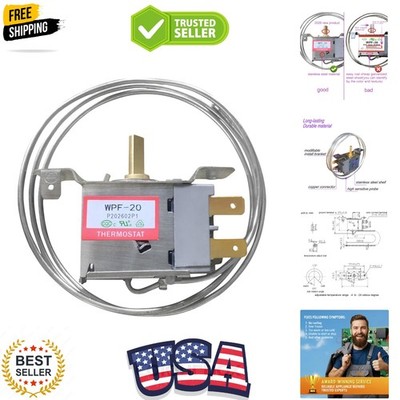 Universal Freezer Thermostat , Mini Fridge Thermostat, Temperature Control Re...