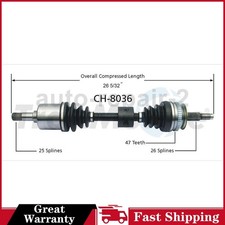 Trakmotive Cv Axle Shaft Front Right For 1987-1995 Dodge Caravan